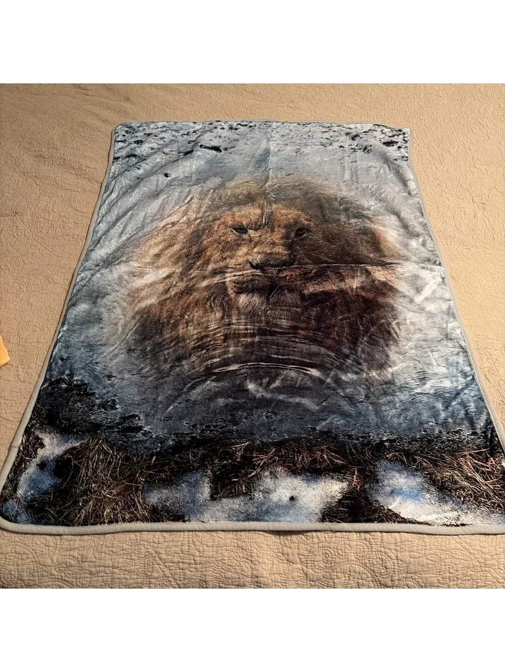 Disney Mufasa The Lion King Blanket & Pillow Set  Cinema Exclusive Pillow Plush